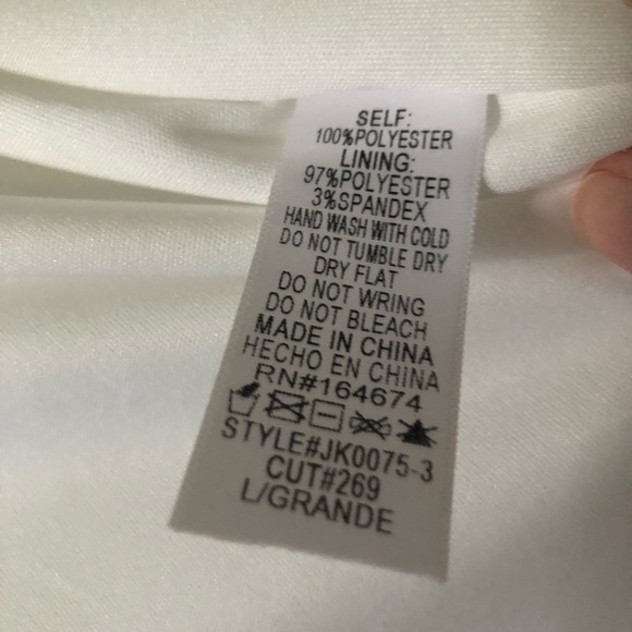 Meghan LA silver sequin fringe kimono cardigan - Picture 7 of 8